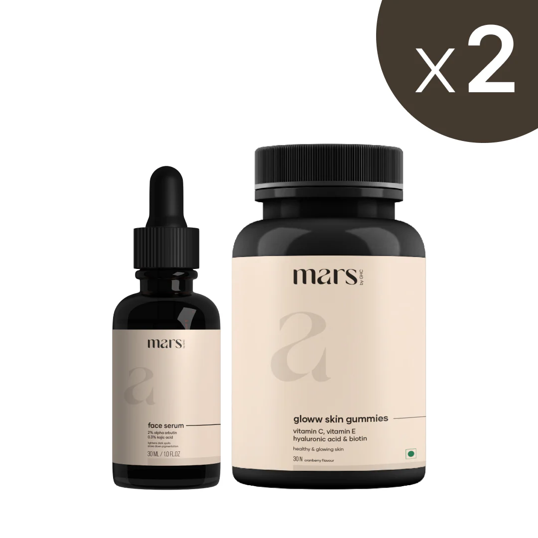 Acne Repair Formula: Alpha Arbutin Serum & Vitamin C Gummies with Hyaluronic Acid - Image 7