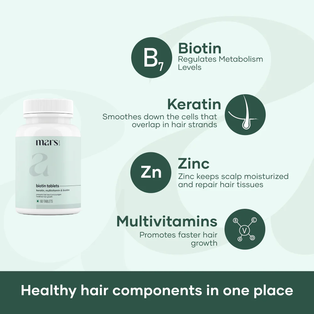 Hair Growth Max Combo: Rosemary Serum, Biotin Tablets & Onion Hair Oil - Image 3