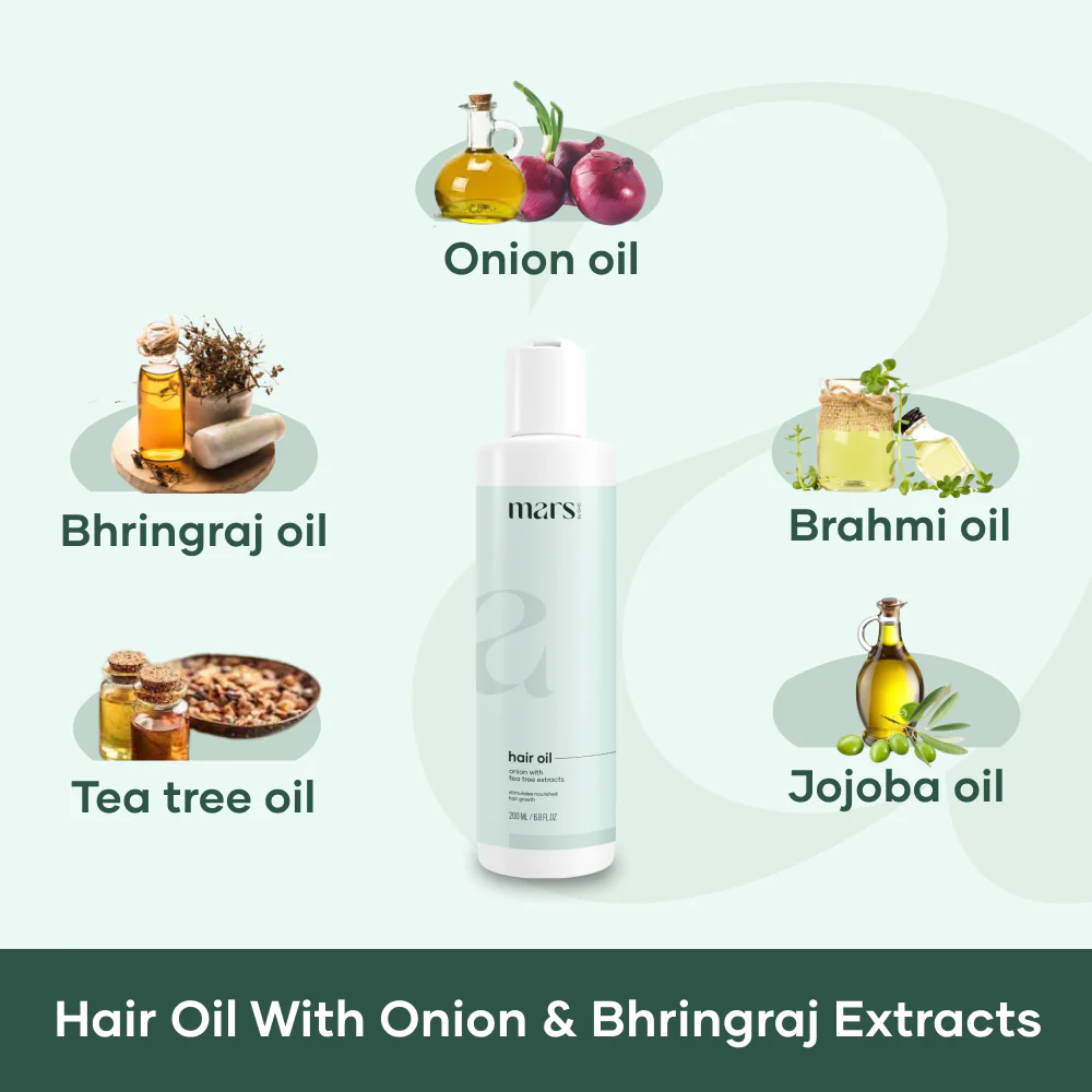 Hair Growth Max Combo: Rosemary Serum, Biotin Tablets & Onion Hair Oil - Image 4