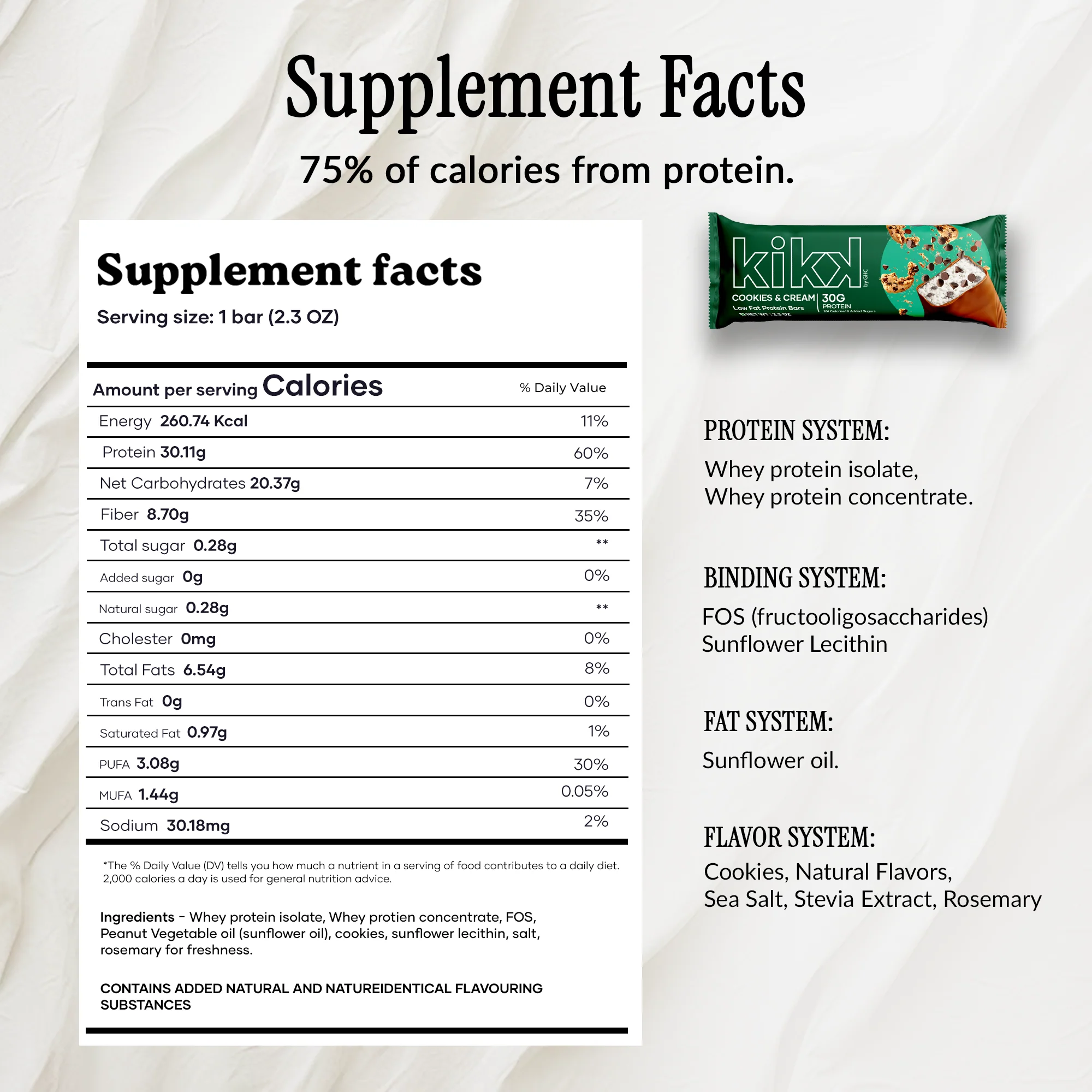 Low Fat Protein Bars (30g Protein Per Bar) - Image 3