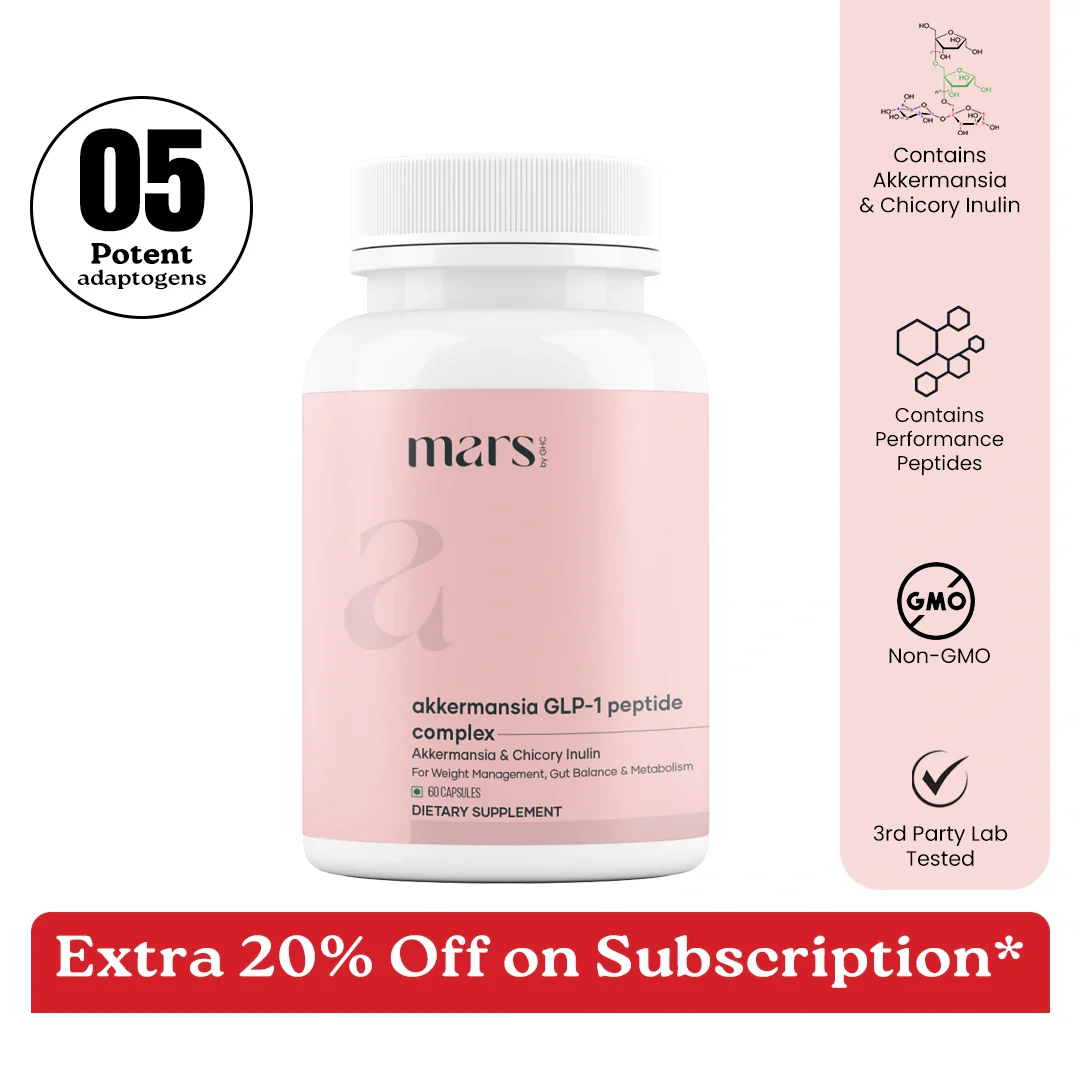 Mars Akkermansia Peptide Complex: GLP-1 Support for Gut Balance, Metabolism & Bloat
