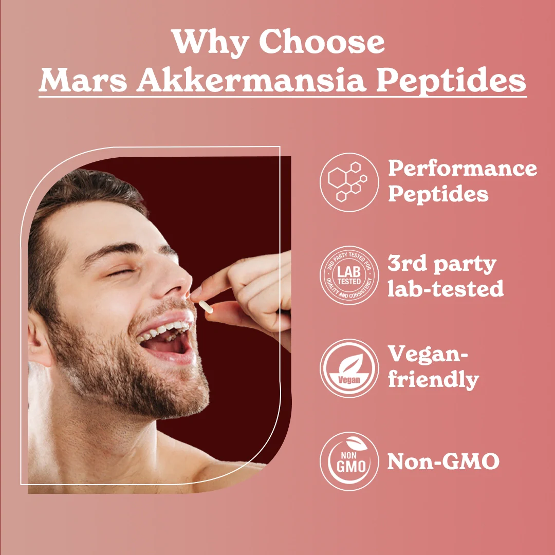 Mars Akkermansia Peptide Complex: GLP-1 Support for Gut Balance, Metabolism & Bloat - Image 12