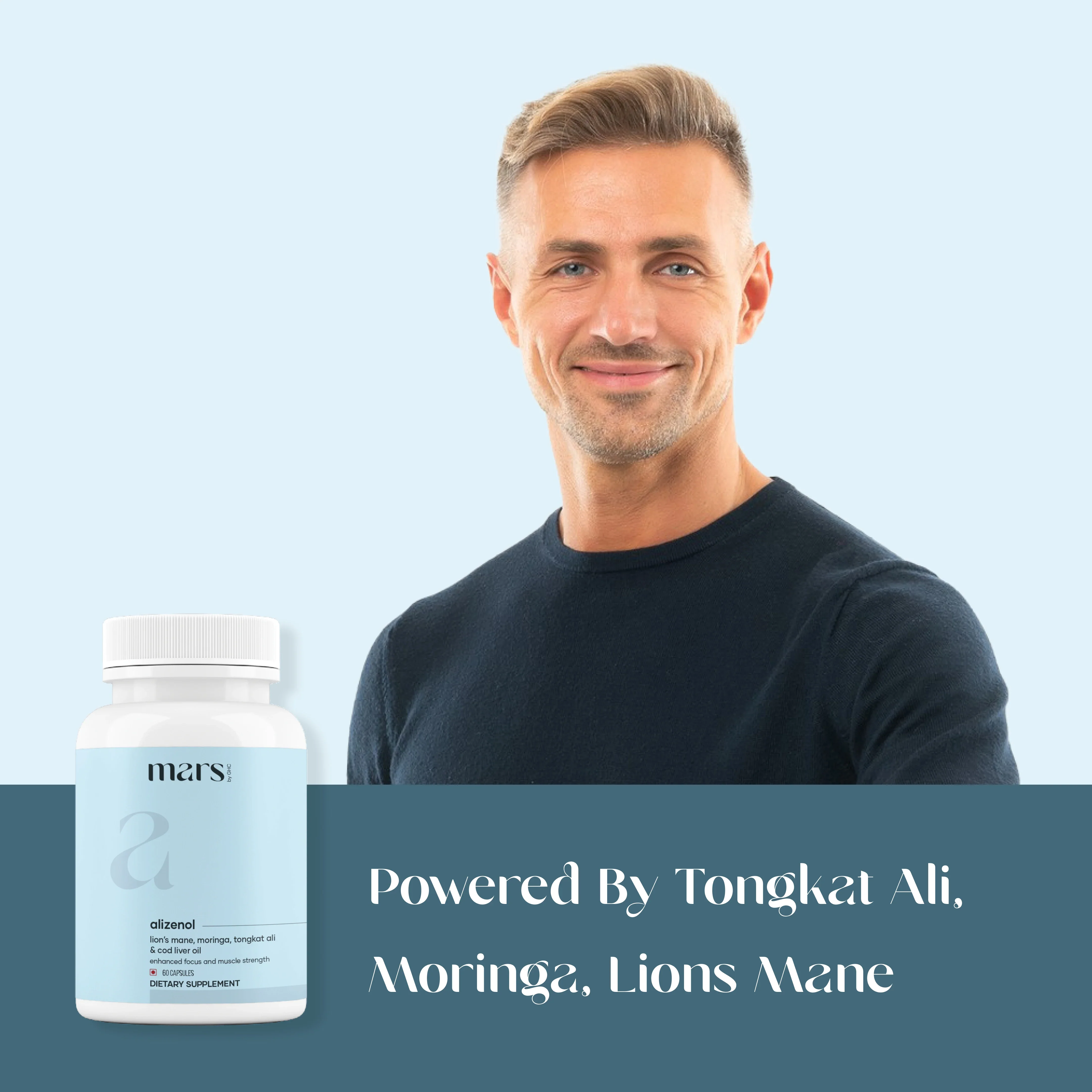 Mars Alizenol - Powered By Tongkat Ali, Moringa, Lions Mane - Image 6