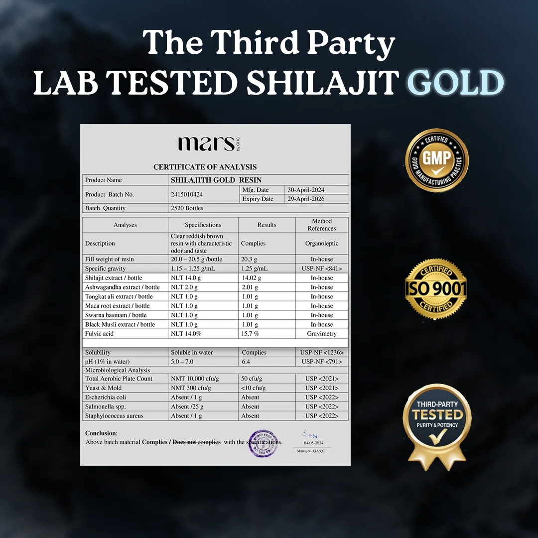 Mars Alpha Testosterone Booster - A New Age Solution for Stamina With Maca Root, Tongkat Ali, Shilajit Gold - Image 6