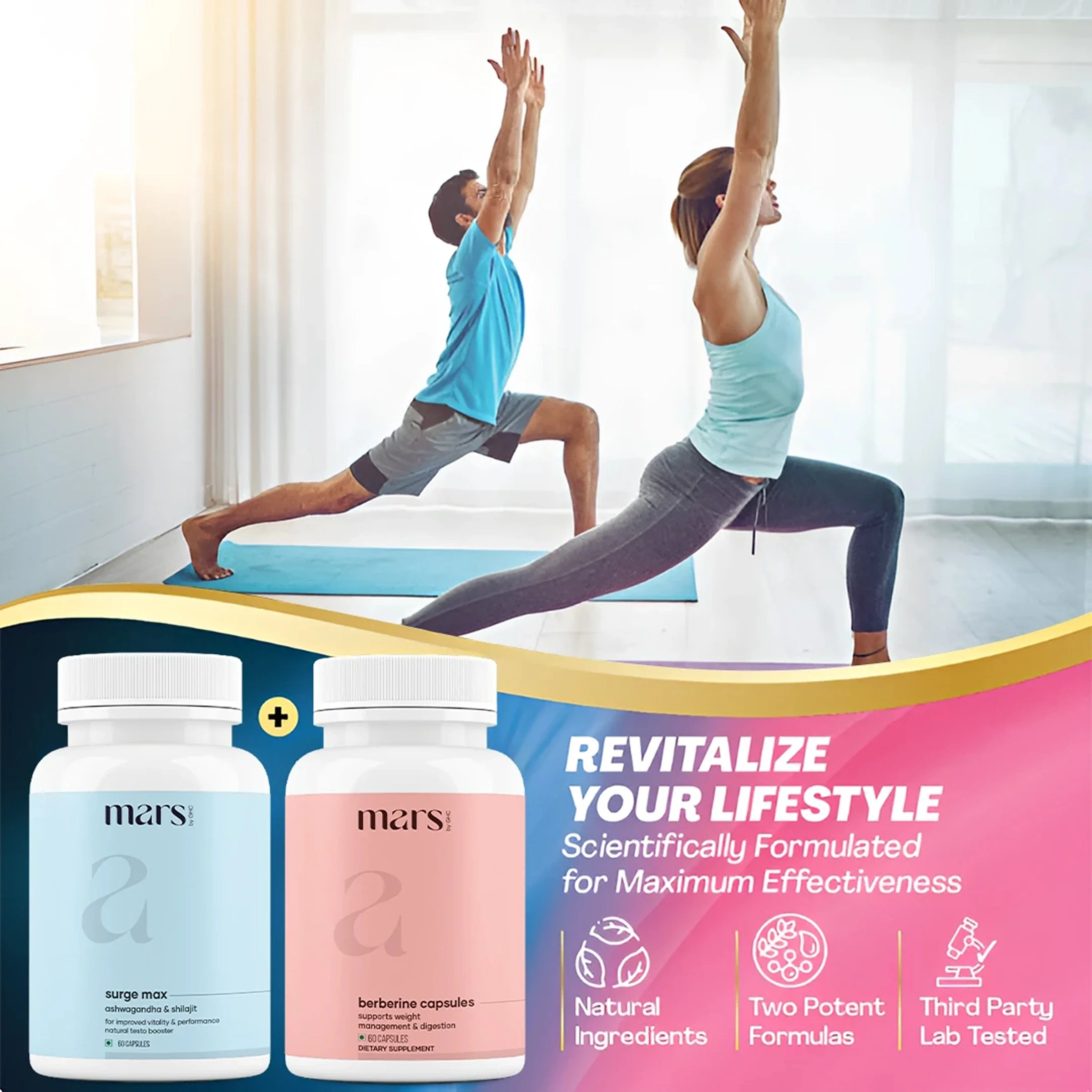Mars AshwaBurn Bundle: Powered by Ashwagandha & Berberine Capsules - Image 4