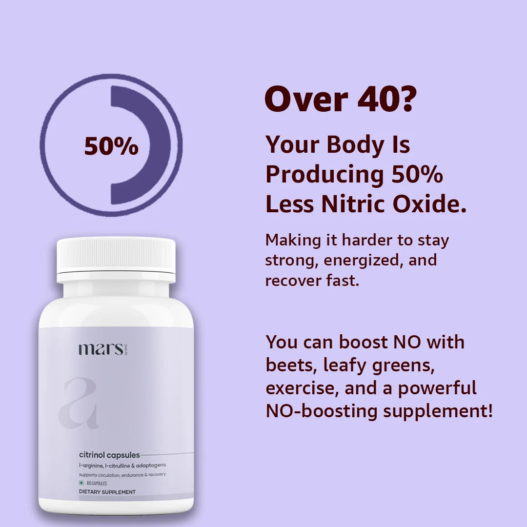 Mars Citrinol with L-Arginine, L-Citrulline & Adaptogens – Circulation, Endurance & Recovery Support (60N) - Image 7