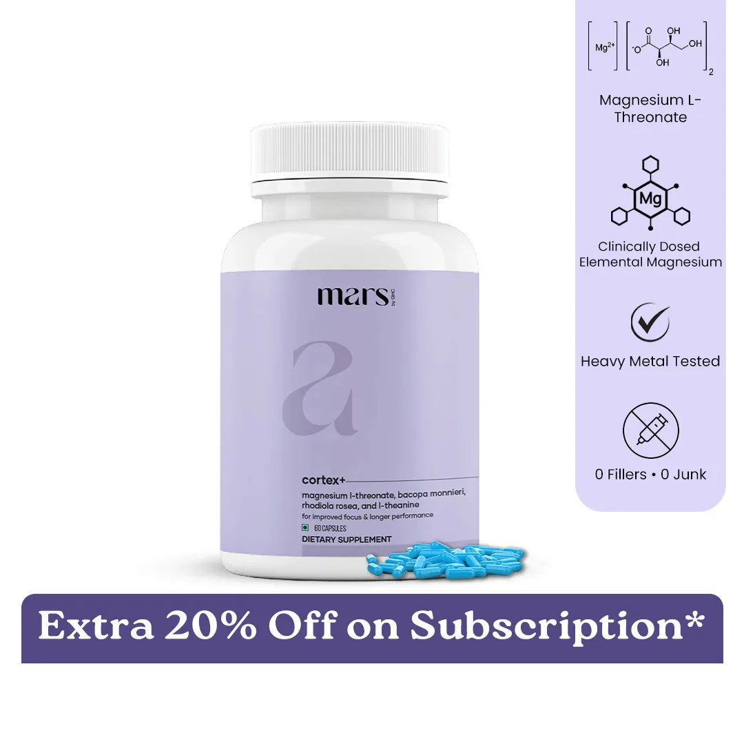 Mars Cortex+ : Cognitive Clarity, Calm Focus & Daily Vitality Formula
