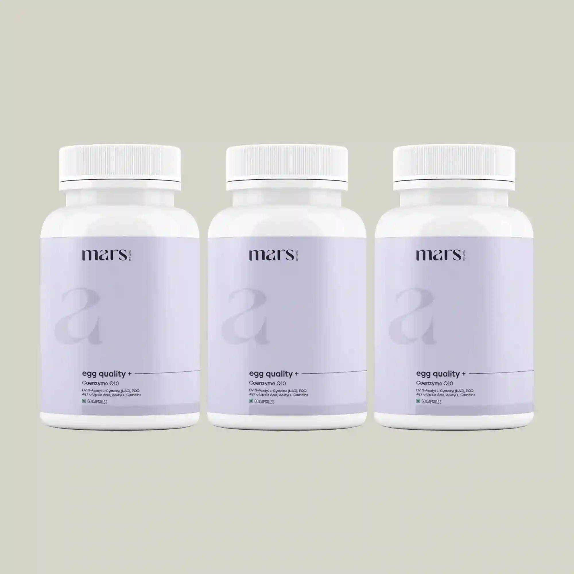 Mars Egg Quality+ Capsules with CoQ10, Alpha Lipoic Acid - Cellular Vitality, Ovarian Health & Egg Quality Support - Image 10