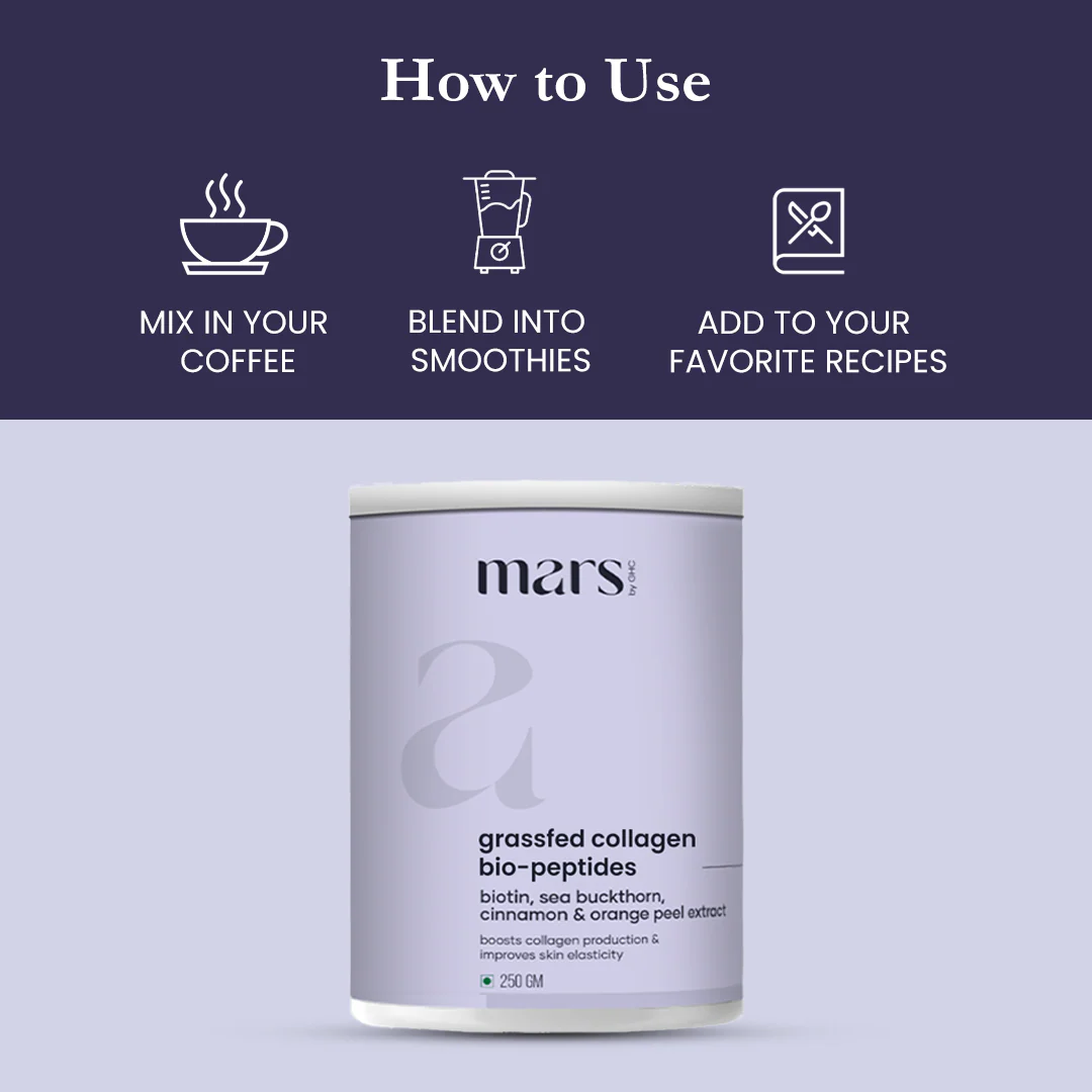 Mars Grassfed Collagen Bio-Peptides: Powered with 18 Grams Protein - Image 4