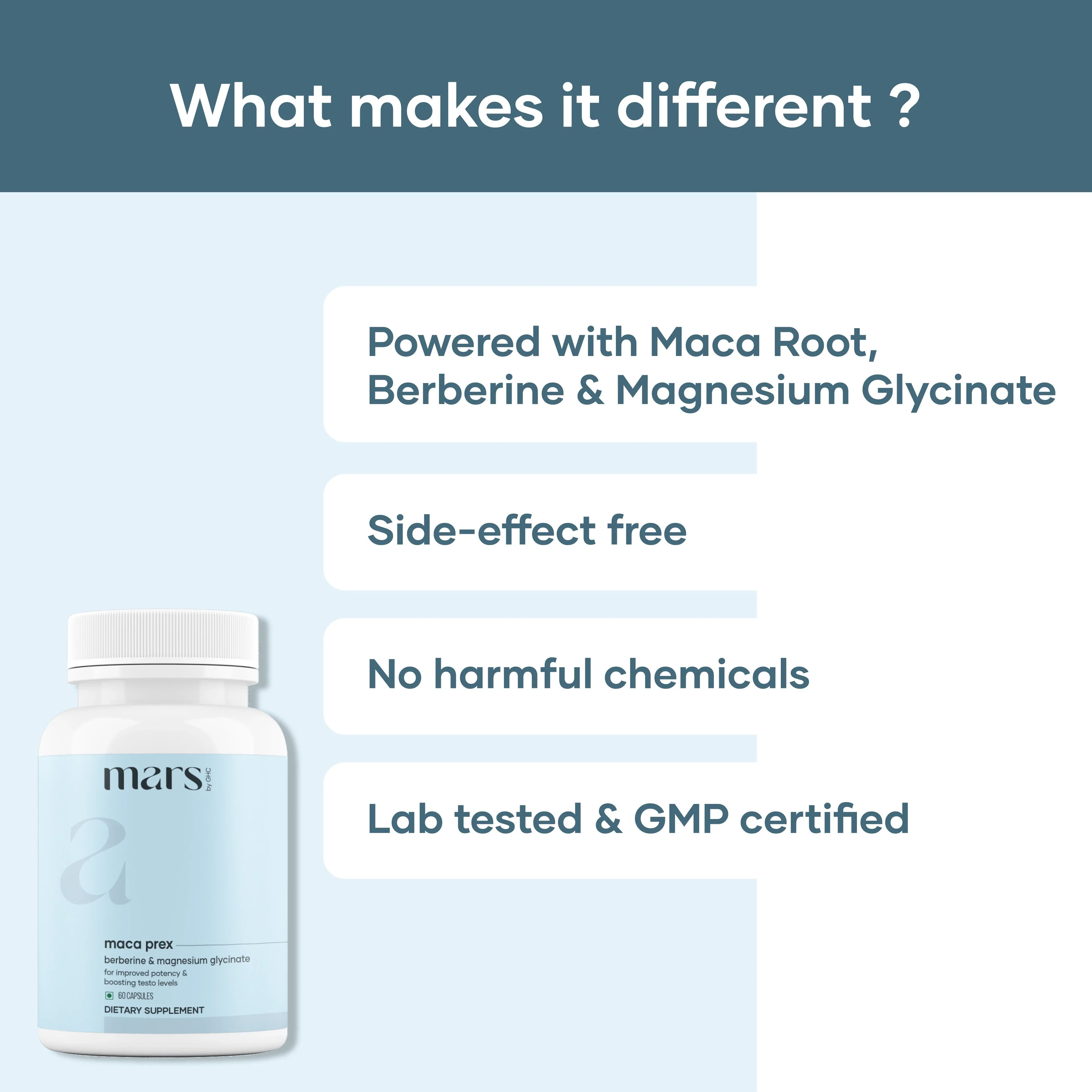 Mars MacaPrex: A Natural Maca Root Solution for ED, Stamina & PE - Image 7