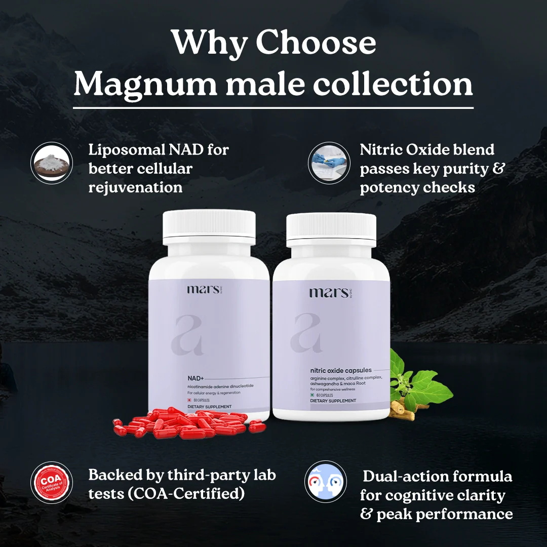 Mars Magnum male collection - Accelerate Circulation, Optimize T Levels and Supercharge Energy. - Image 2