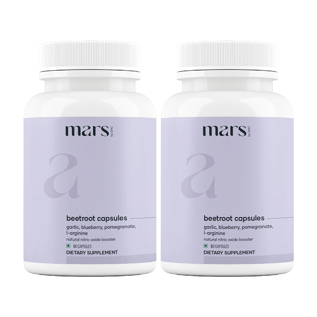 Mars Natural Nitric Oxide Booster: Powered by Beetroot, Garlic, Blueberry, Pomegranate, L-Arginine - Image 12