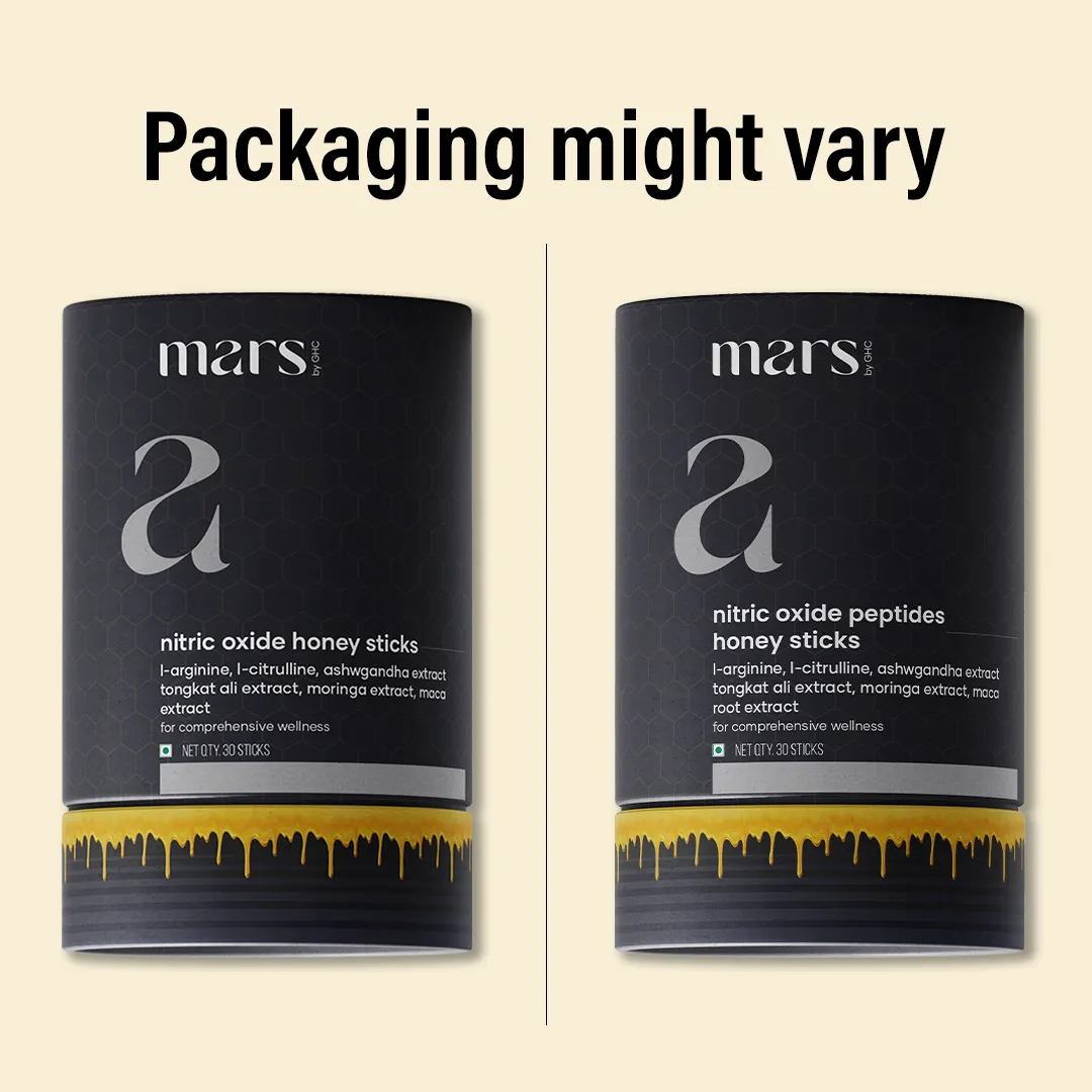 Mars Nitric Oxide Peptides Honey Sticks: Arginine & Citrulline Peptides - Image 5