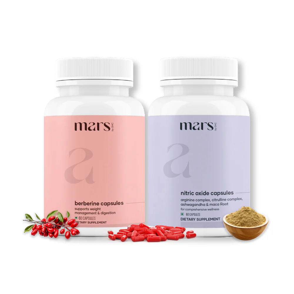 Mars NitroBurn GLP-1 Stack: Powered by Nitric Oxide & Himalayan Berberine