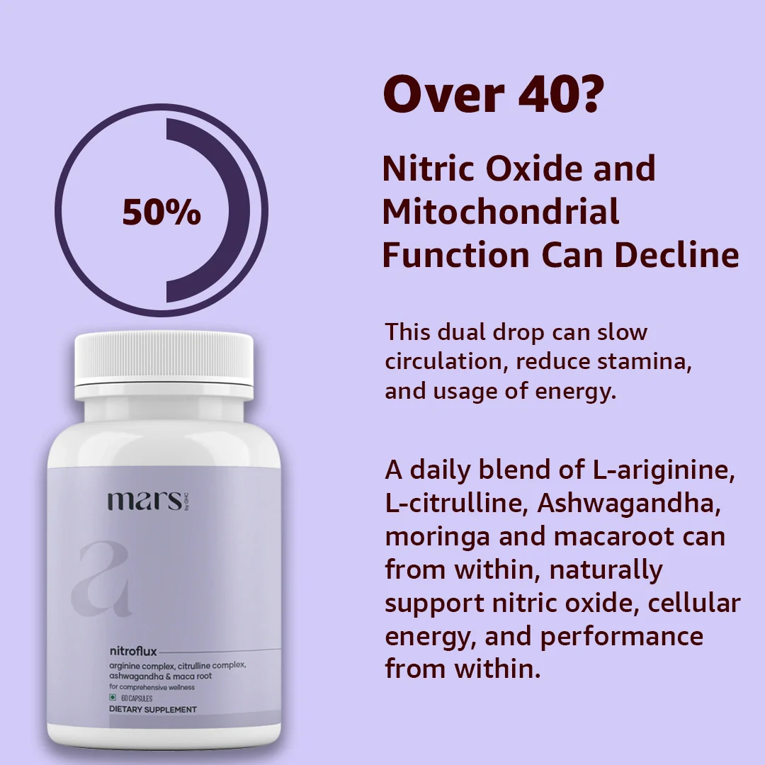 Mars NitroFlux: A Natural Nitric Oxide Booster for Size, Bedroom Game & Circulation - Image 2