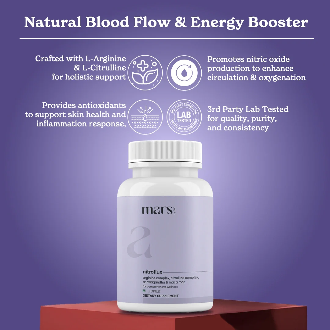Mars NitroFlux: A Natural Nitric Oxide Booster for Size, Bedroom Game & Circulation - Image 6