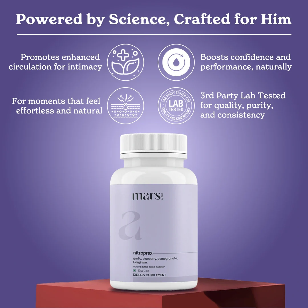 Mars NitroPrex: A Daily Nitric Oxide Performance Upgrade Men Take and Partners Notice - Image 2