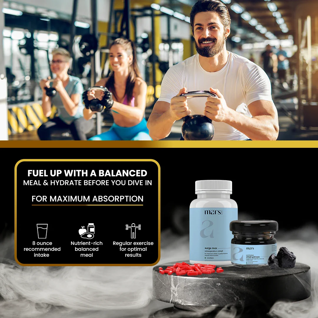 Mars Power Pack: Pure Himalayan Shilajit Gold Resin & Natural Ashwagandha Caps - Image 8