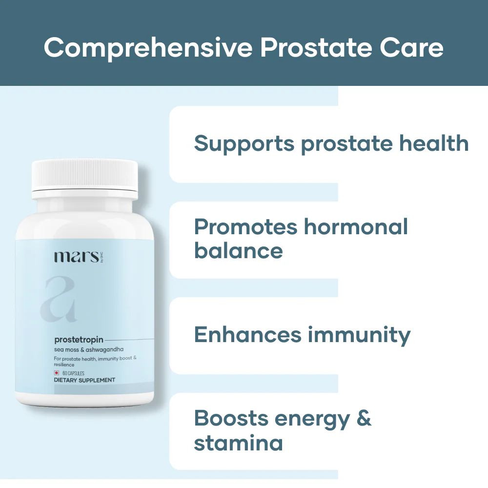 Mars Prostate Health Supplement: Powered by Prostetropin (60N) - Image 4