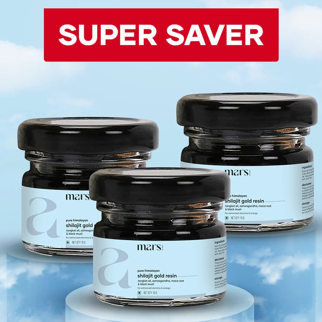 Mars Pure Himalayan Shilajit Gold Resin: Powered with Ashwagandha, Maca Root & Black Musli - Image 10