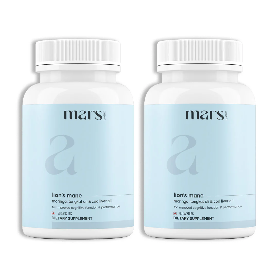 Mars Lion’s Mane Capsules with Tongkat Ali, Moringa & Cod Liver Oil – Stamina, Drive & Performance Support - Image 2