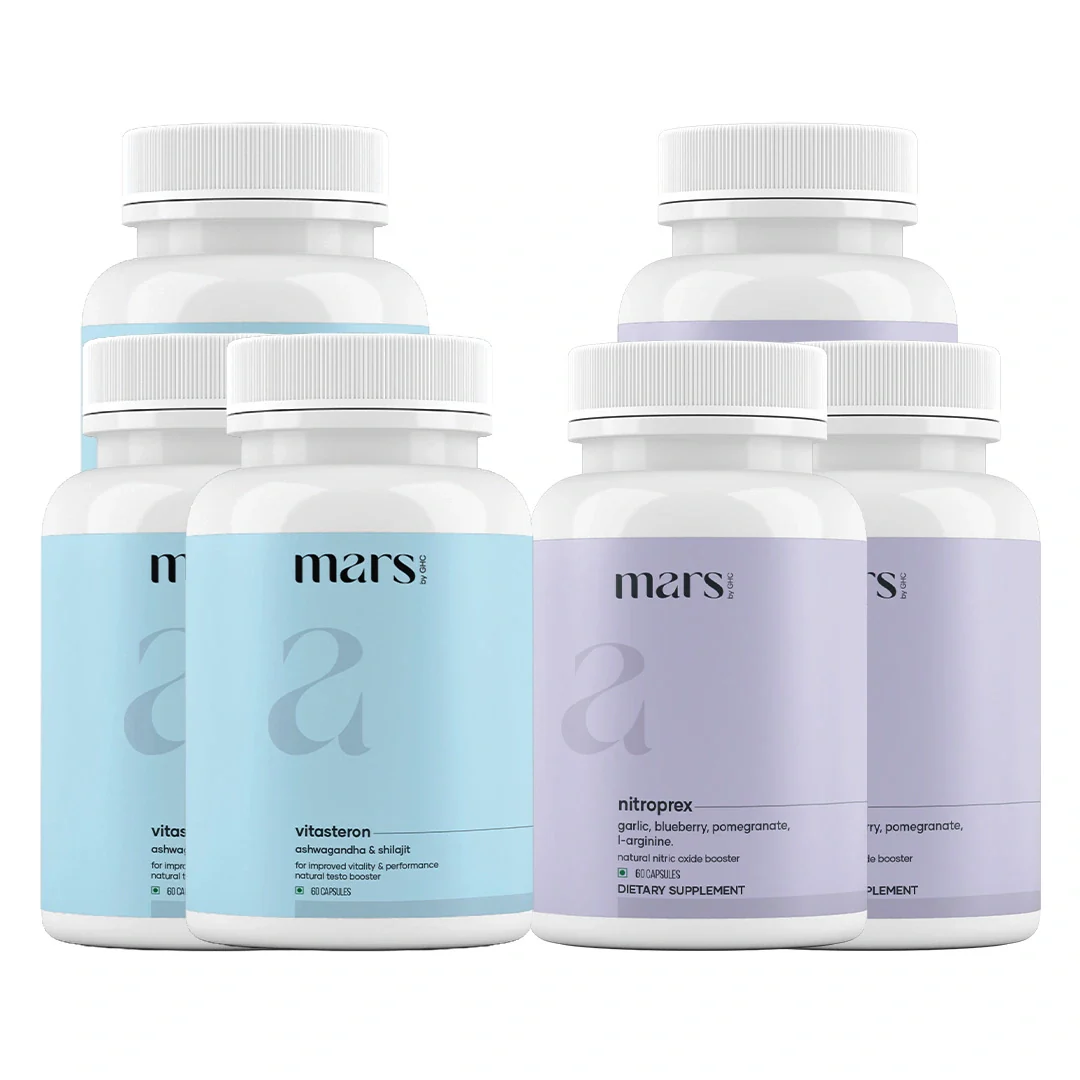 Mars Rise Max Combo: Dual Action Testosterone & Nitric Oxide Support for Strength, Stamina & Performance - Image 12