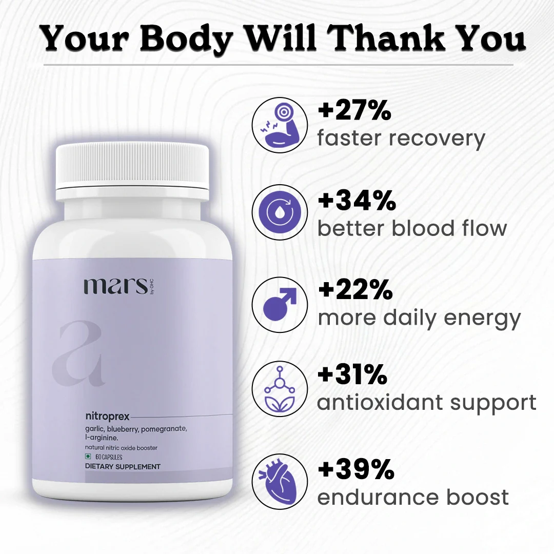 Mars Rise Max Combo: Dual Action Testosterone & Nitric Oxide Support for Strength, Stamina & Performance - Image 7