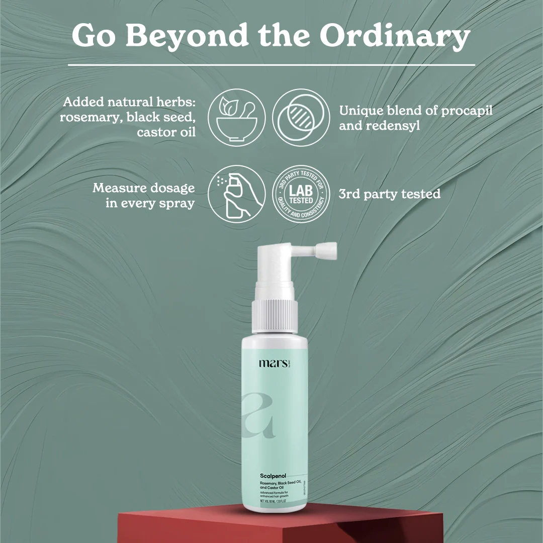 Mars Scalpenol – Powered by Rosemary, Black Seed Oil, and Castor Oil - Image 4