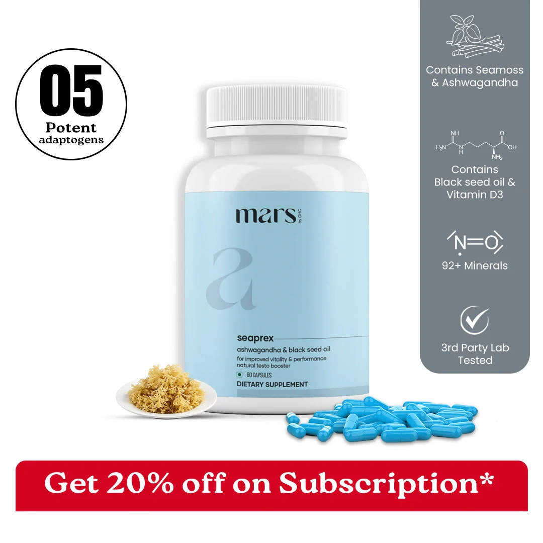 Mars SeaPrex: A Natural Performance Booster for Improved Drive, Stamina, & Sexual Health