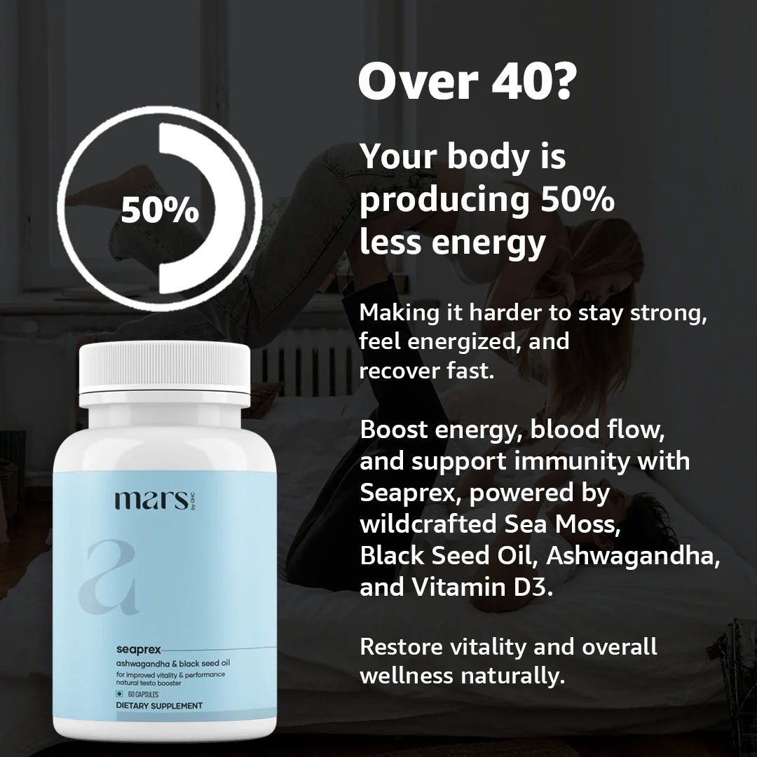 Mars SeaPrex: A Natural Performance Booster for Improved Drive, Stamina, & Sexual Health - Image 2