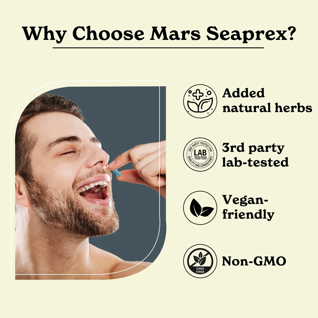 Mars Seaprex: A Natural Performance Booster For Improved Drive, Stamina, & Sexual Health - Image 6