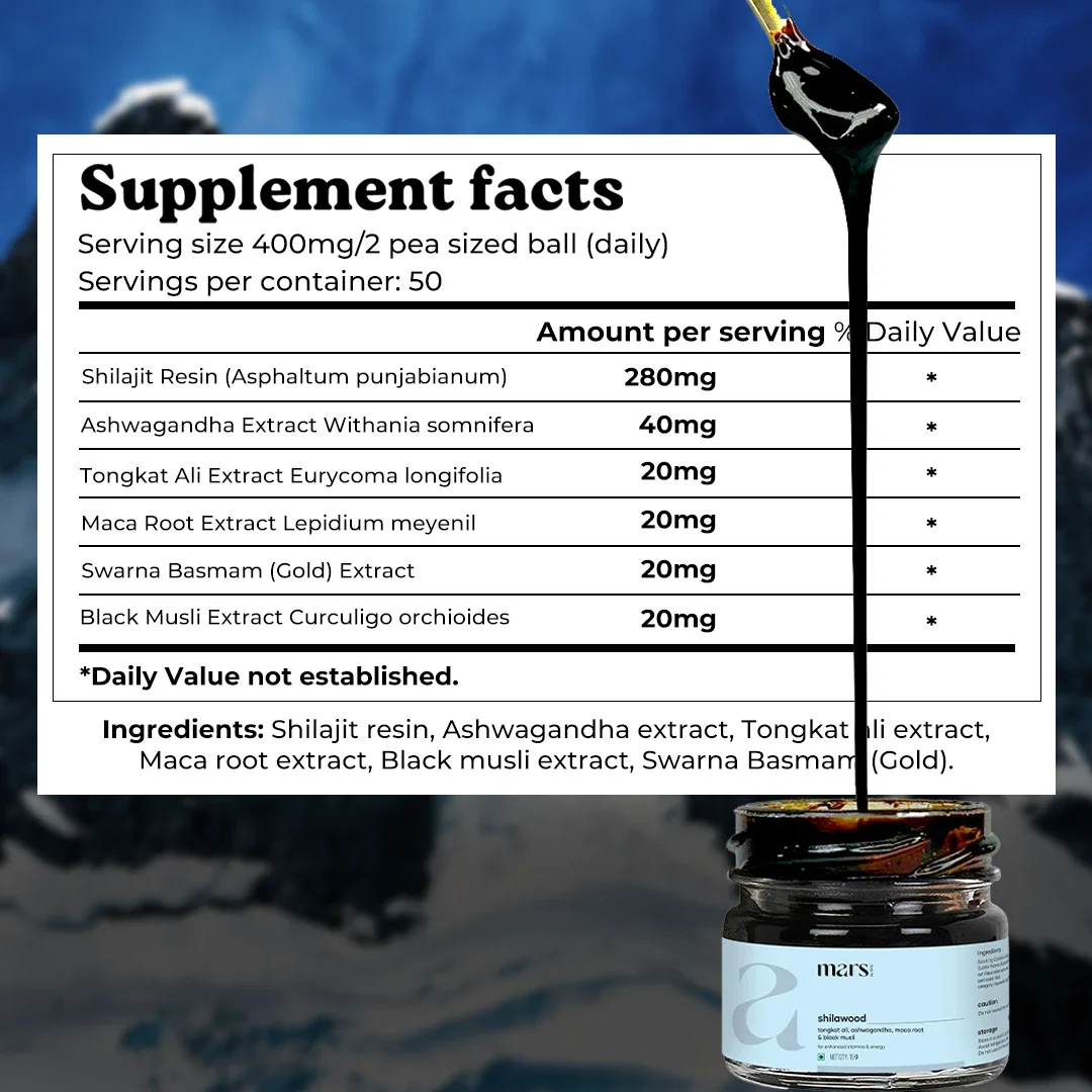 Mars ShilaWood: A T- Level & Performance Booster For Better Drive, Vigour, & Stamina - Image 6