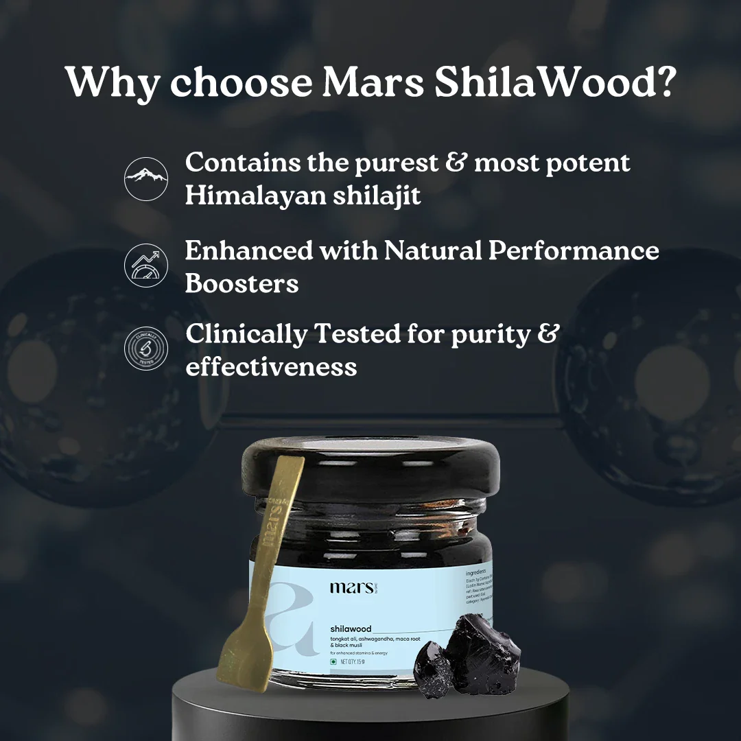Mars ShilaWood: A T- Level & Performance Booster For Better Drive, Vigour, & Stamina - Image 7