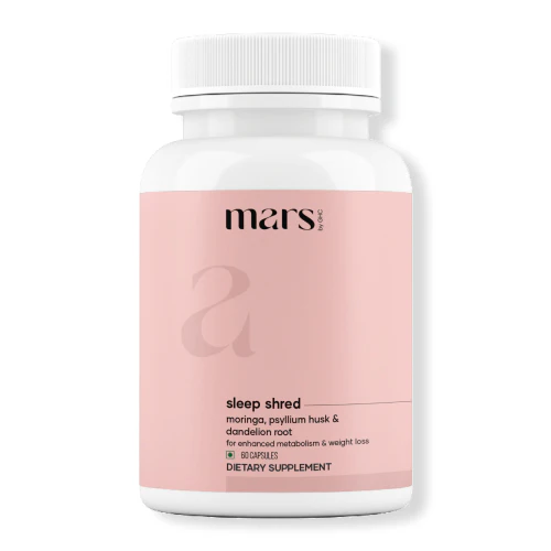 Mars Sleep Shred Capsules Powered With Conjugated Linoleic Acid (CLA),L-Carnitine Tartrate, Ashwagandha Root Extract & Melatonin