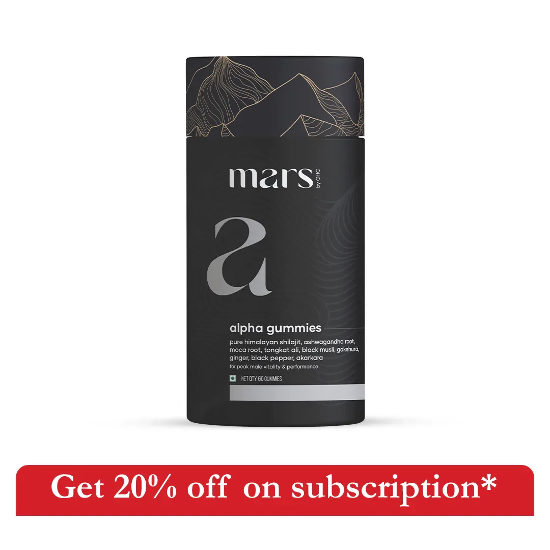 Mars Alpha Gummies - Advanced 10-in-1 Formula for Power, Drive & Vitality with High-Potency Shilajit & Ashwagandha - Image 9