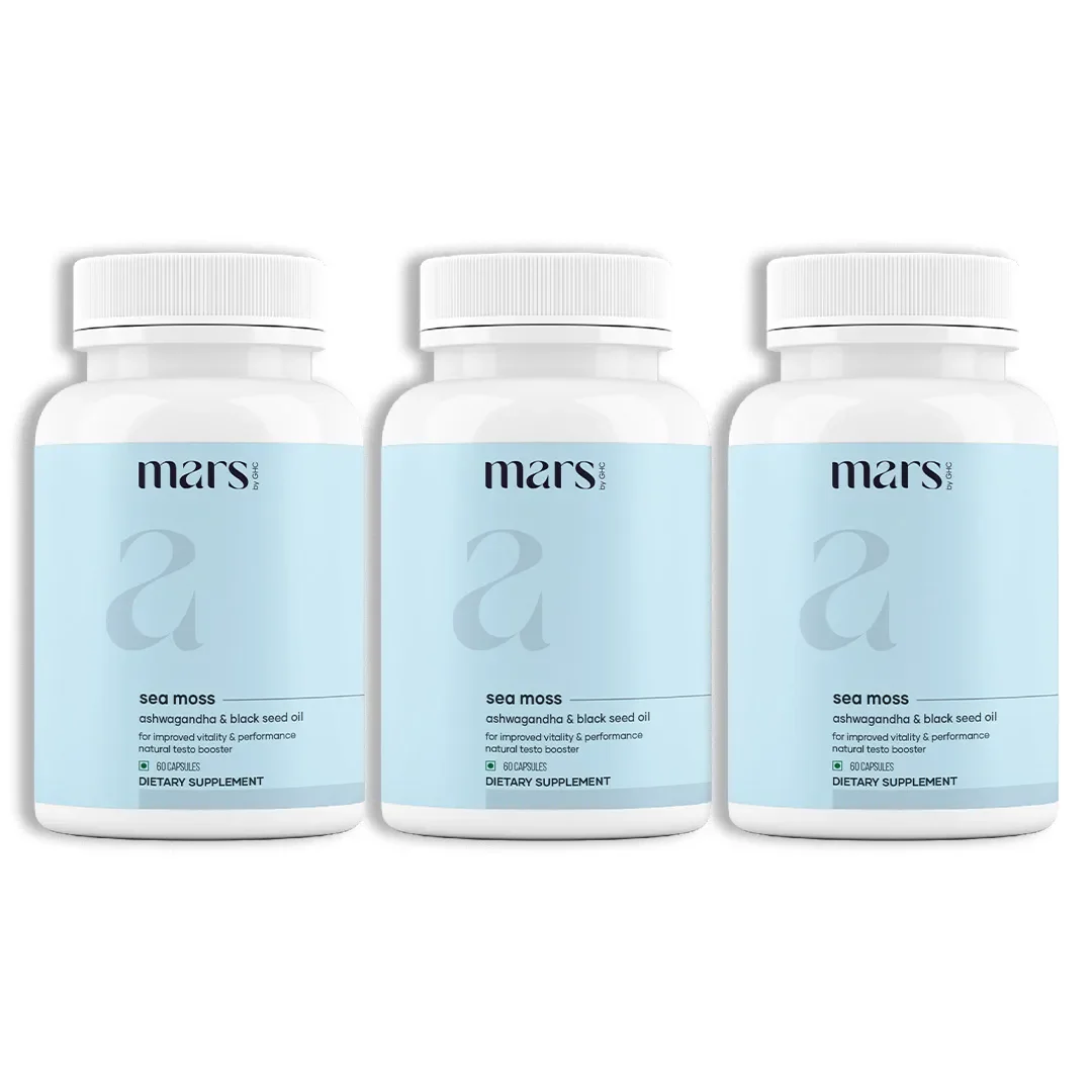 Mars Natural SeaMoss with Ashwagandha: Supports Energy, Testosterone & Liver Detox - Image 3
