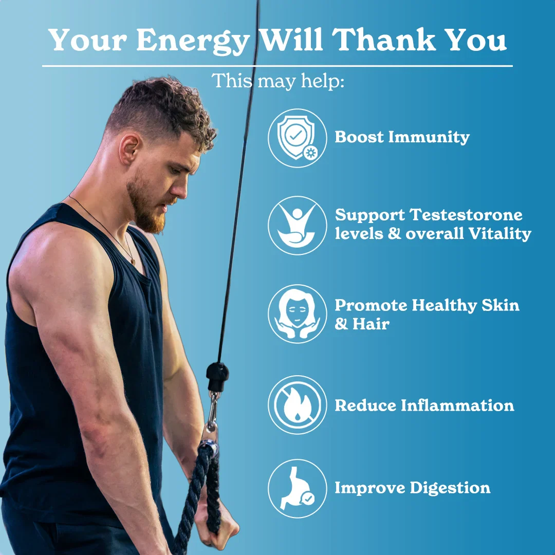 Mars Natural SeaMoss with Ashwagandha: Supports Energy, Testosterone & Liver Detox - Image 6