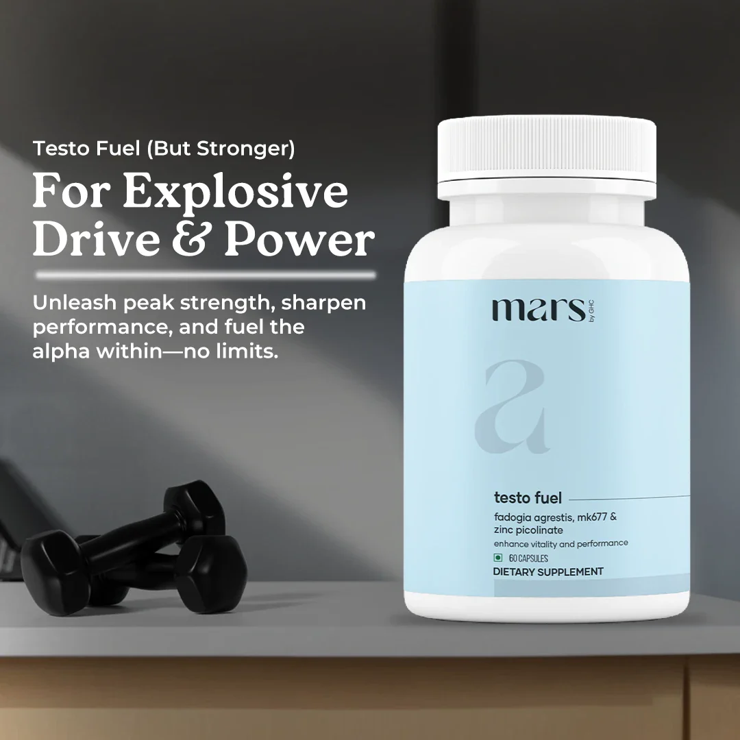 Mars Testo Fuel: Powered with Fadogia Agrestis, MK677, & Zinc Picolinate - Image 2