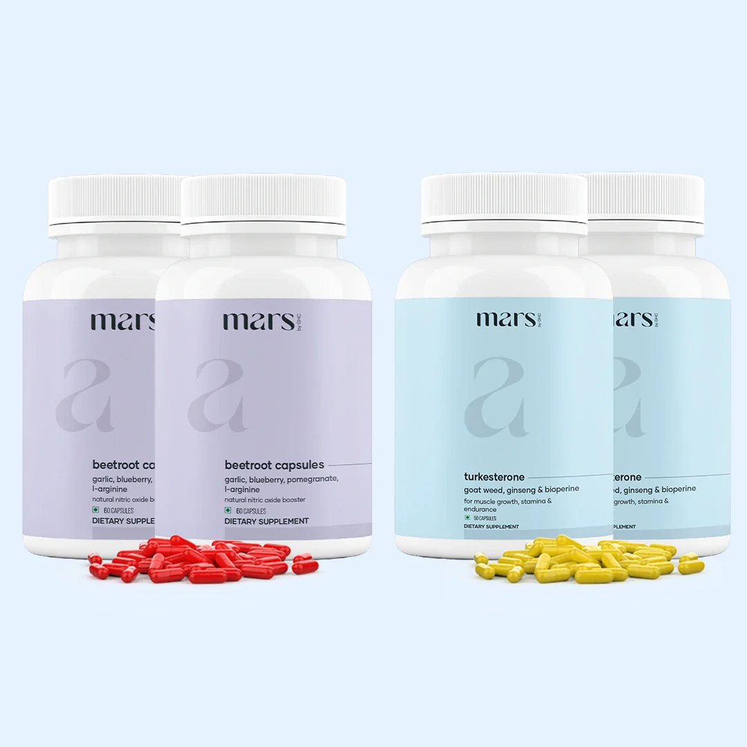 Mars Testo Max Combo : Mars Beetroot Nitric Oxide Booster & Mars Turkesterone Capsules - Image 10