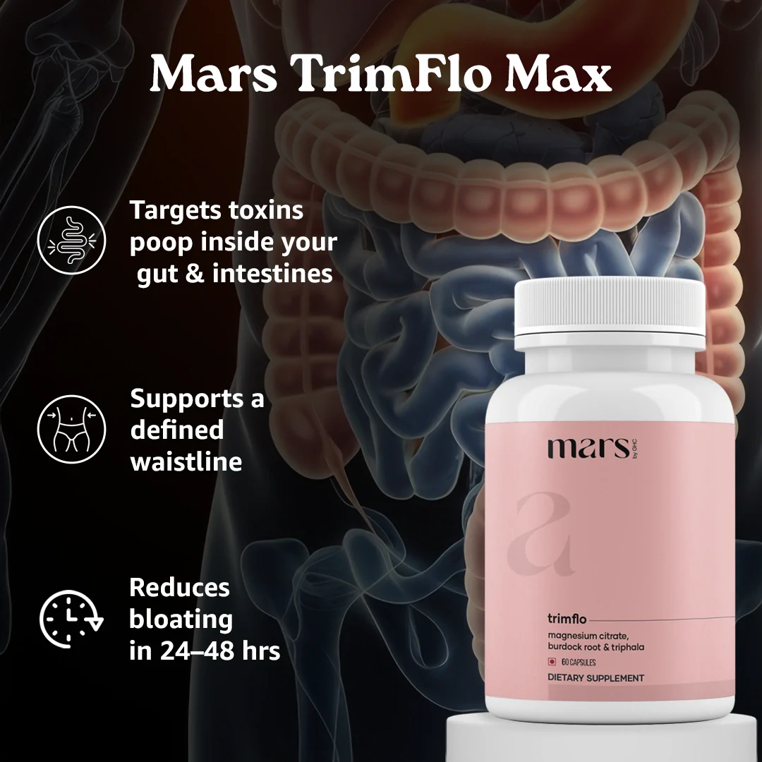 Mars TrimFlo: A Natural Belly Fat Remover For Toxic Poop Detox & Gut Health - Image 3