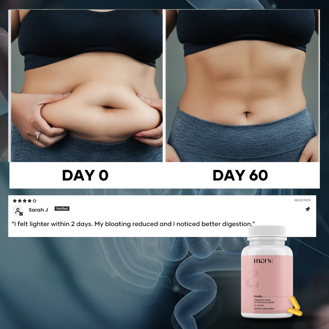 Mars TrimFlo: A Natural Belly Fat Remover For Toxic Poop Detox & Gut Health - Image 8