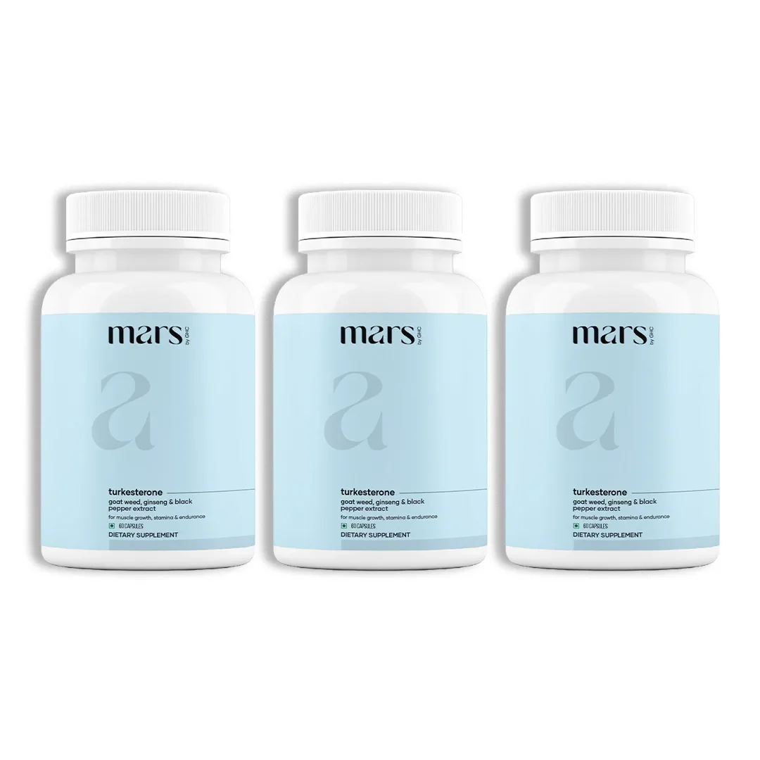 Mars Turkesterone Caps: A Natural Testosterone Support With Goat Weed, Ginseng - Image 3