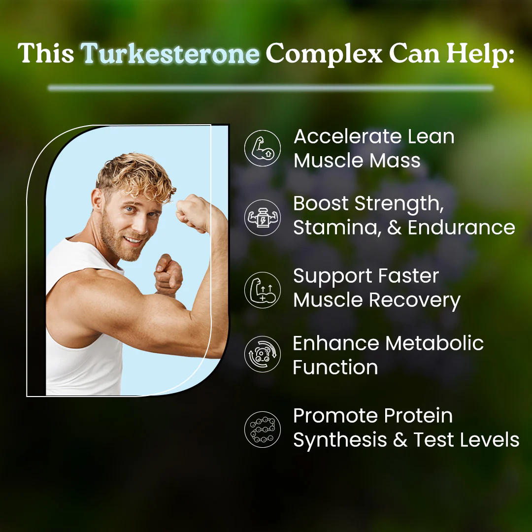 Mars Turkesterone Capsules: Powered with Goat Weed, Ginseng For Better T-Levels & Bedroom Game - Image 3