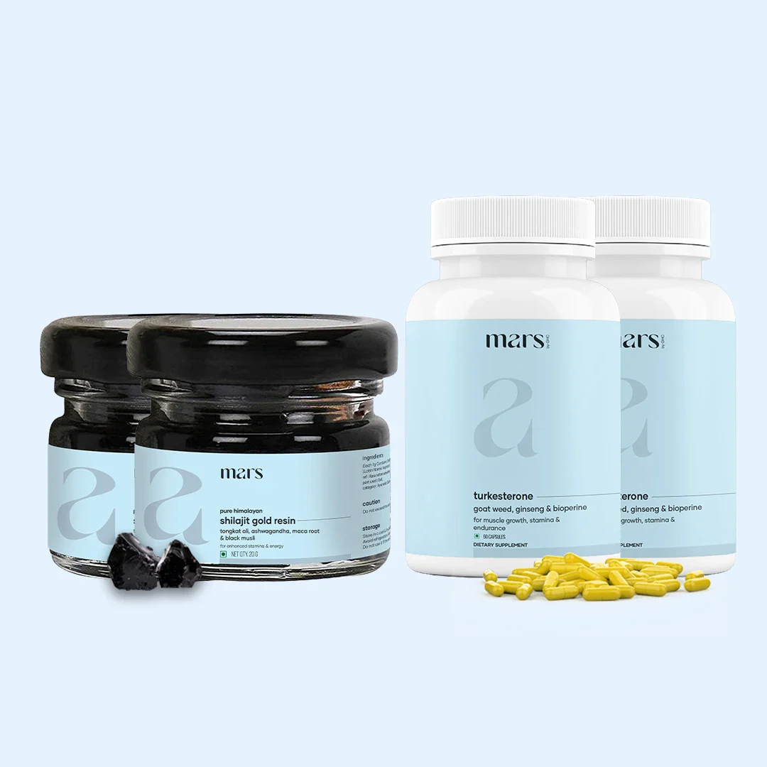 Mars Ultimate T-Levels Boost Combo - Powered by Shilajit Gold Resin & Turkesterone - Image 10