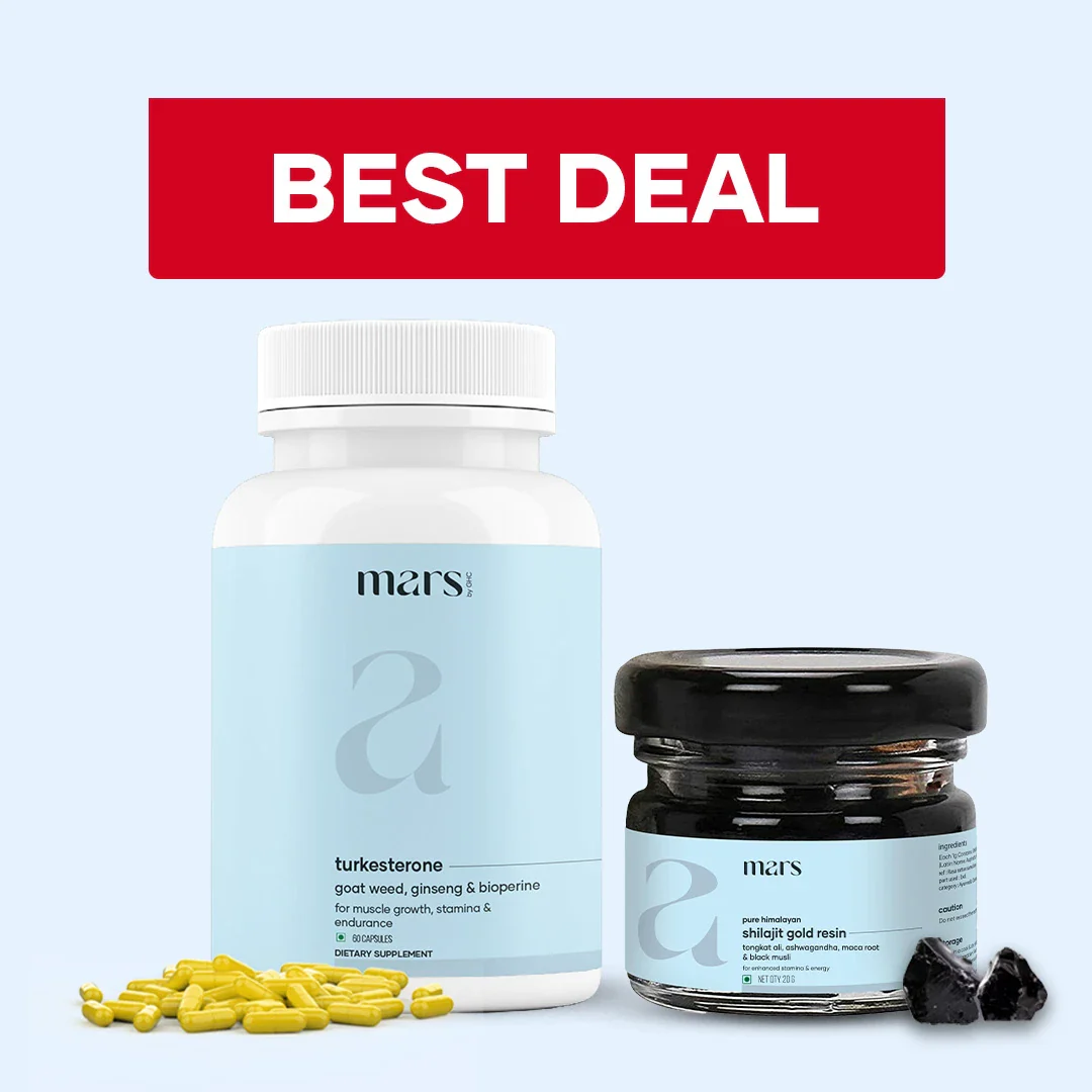 Mars Ultimate T-Levels Boost Combo - Powered by Shilajit Gold Resin & Turkesterone - Image 9