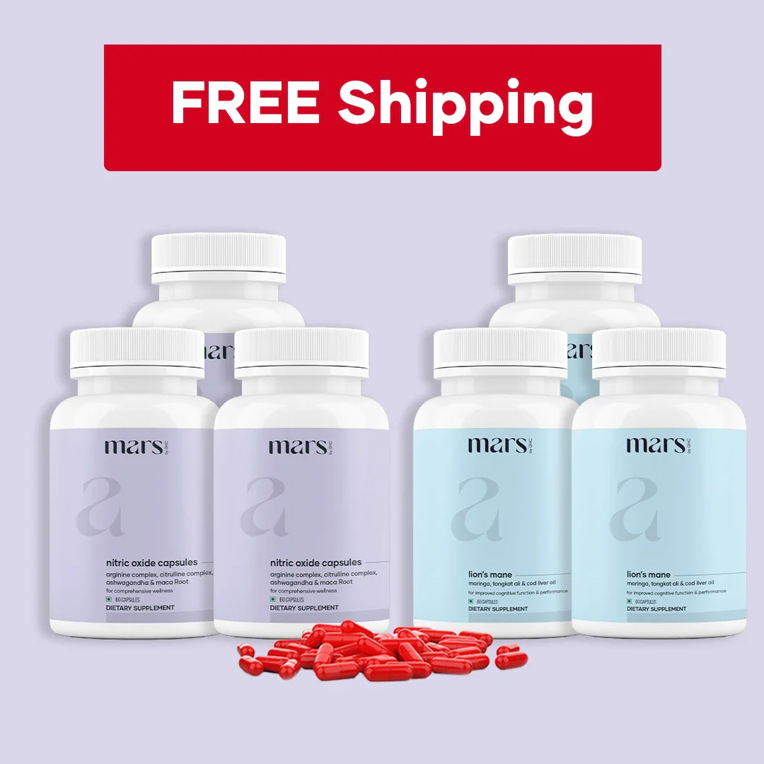 Mars Vitality Max - A Lion’s Mane & Nitric Oxide Combo for Better Stamina & Performance - Image 15