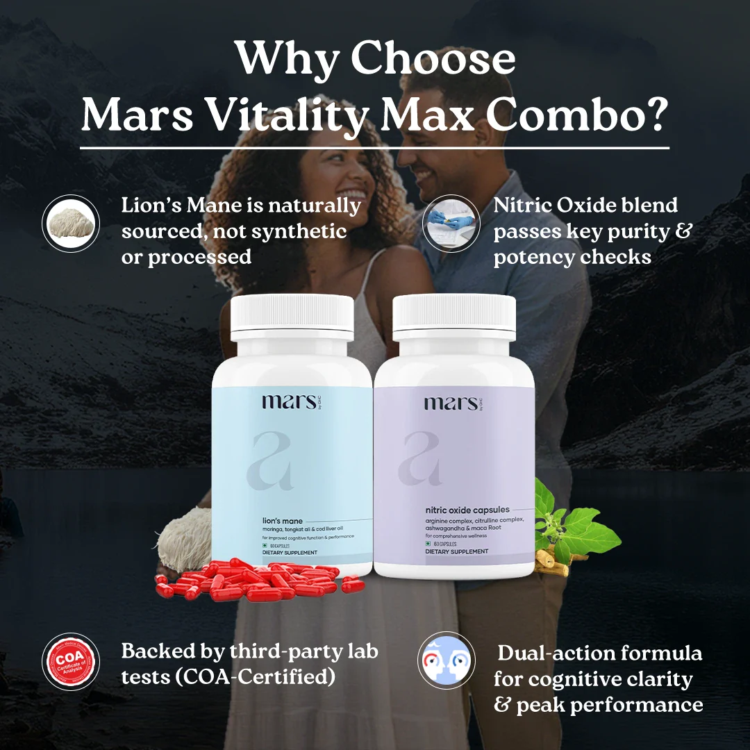 Mars Vitality Max: A Potent Combo for Stamina & Performance that Men Trust and Partners Notice. - Image 5