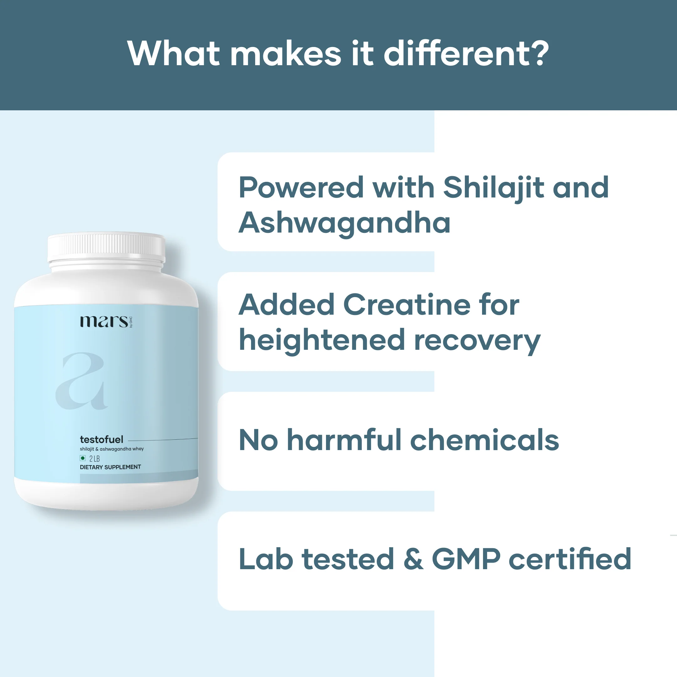 Mars Testofuel Shilajit & Ashwagandha Whey Protein - Image 4