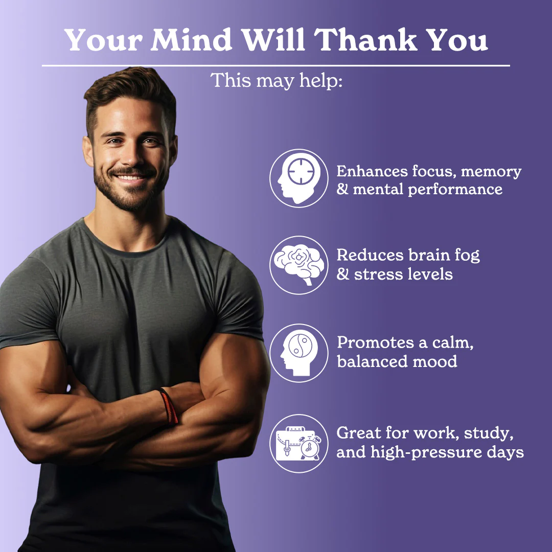 NeuroZen Max with Bacopa Monnieri, CDP Choline, Magnesium L-Threonate, Rhodiola Rosea & L-Theanine – Unlock Focus, Memory & Stress Resilience (60N) - Image 7
