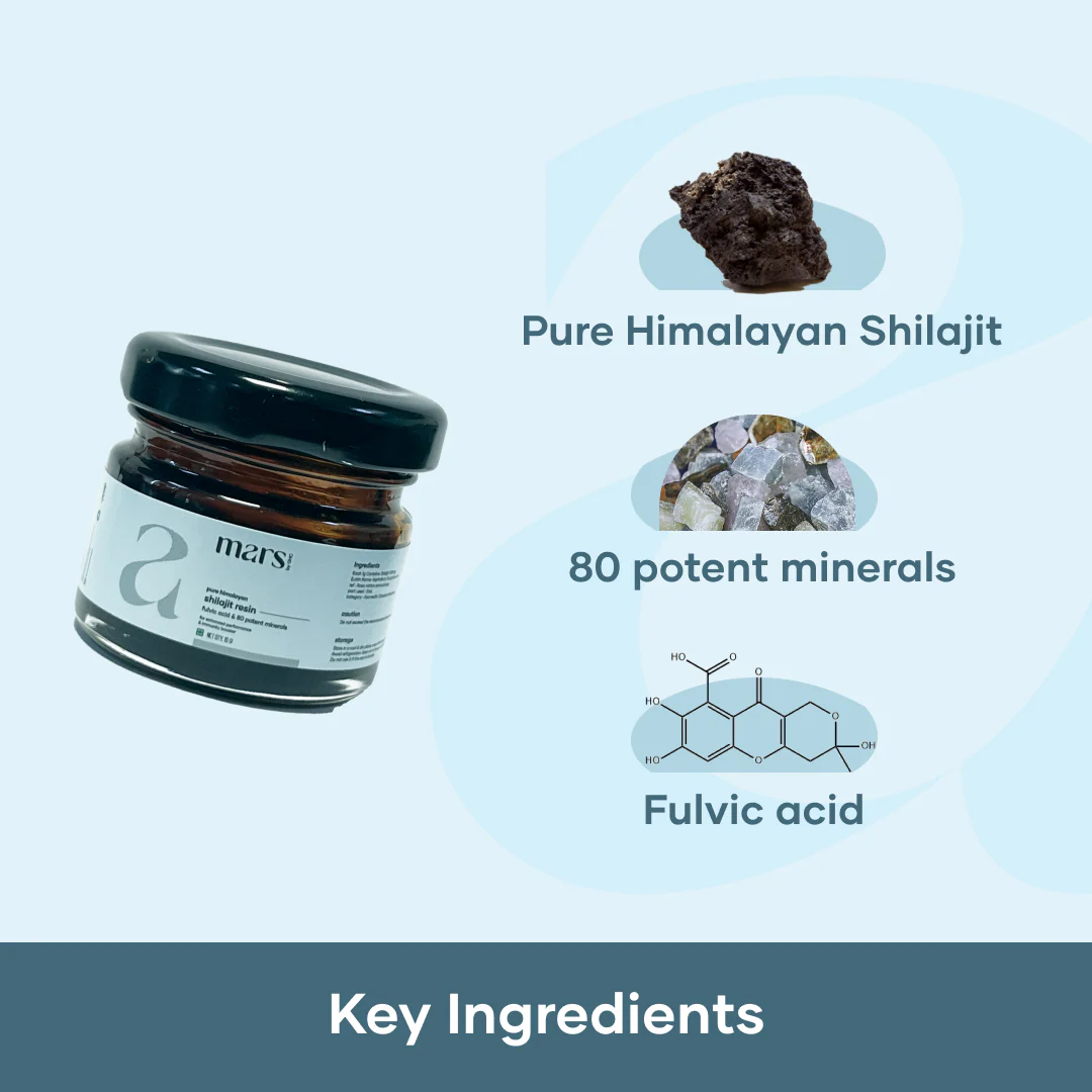 Performance Combo: Pure Himalayan Shilajit Resin & Natural Ashwagandha Capsules - Image 3